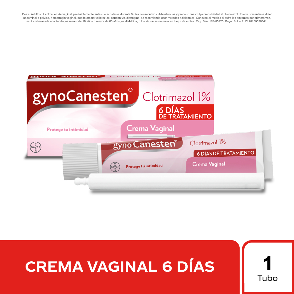 Farmacia Universal Gynocanesten 1 Crema Vaginal X 50 G
